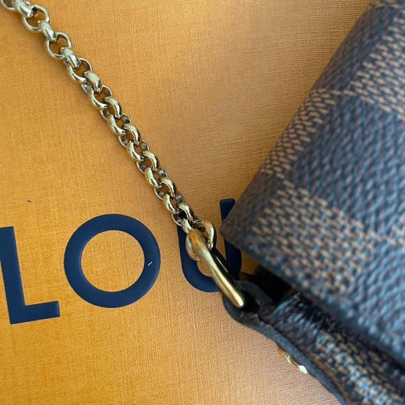 🚫SOLD🚫Louis Vuitton Damier Ebene Favorite PM - Picture 7 of 11